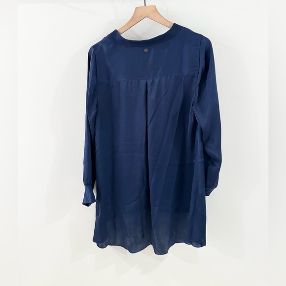 Soft Surroundings Long Sleeve Royal Blue Tunic Size Medium Petite - Picture 5 of 5